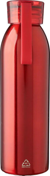 Botella acero reciclado 650 ml con correa