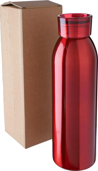 Botella acero reciclado 650 ml con correa