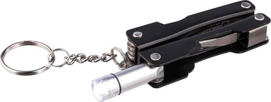 Multiherramienta acero inox 10 f. LED funda 600D velcro