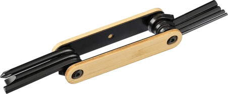 Set herramientas acero carbono bambú