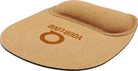 Alfombrilla ergonómica corcho con reposamuñecas