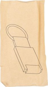 Llavero de tela vaquera Ecológico Personalizado 101267538 - Producto ecológico