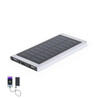 Batería externa solar aluminio 8000 mAh Tipo C USB kraft - Imagen 3