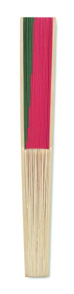 Abanico bambú diseño bandera Ecológico Personalizado 7MO2244