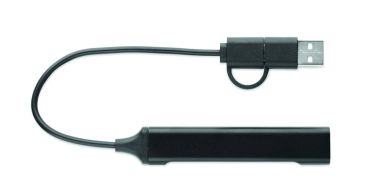 Hub USB de 4 puertos 19 cm Ecológico...