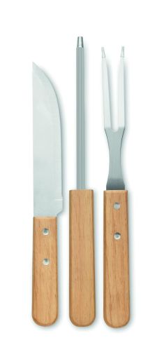 Set para barbacoa en maletín Ecológica...