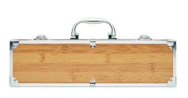 Set para barbacoa en maletín Ecológica...