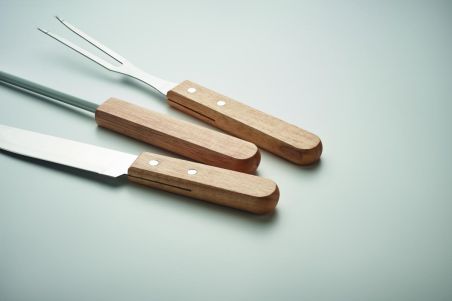 Set para barbacoa en maletín Ecológica Personalizada 7MO2471