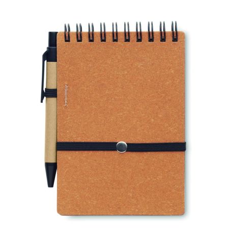 Libreta reciclada con bolígrafo Ecológica Personalizada 7MO2481