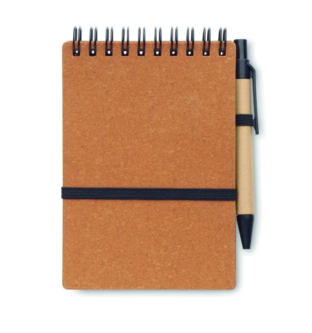 Libreta reciclada con bolígrafo Ecológica Personalizada 7MO2481