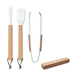 Set de barbacoa Ecológica Personalizada 7MO2546 - Producto ecológico