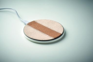 Cargador inalámb. 15W corcho Ecológico...