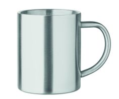 Taza doble pared en acero Ecológica Personalizada 7MO2621 - Producto ecológico