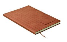 Cuaderno A5 en PU ahumado Ecológico Personalizado 7MO2663 - Producto ecológico