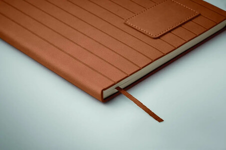 Cuaderno A5 PU reciclado 80 hojas