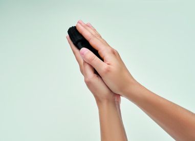 Calientamanos poliéster tejido Ecológico...