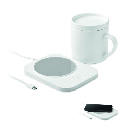 Set calentador de tazas Ecológica Personalizada 7MO2726