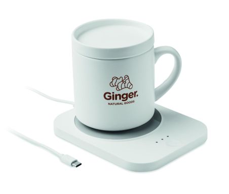 Set calentador de tazas Ecológica Personalizada 7MO2726