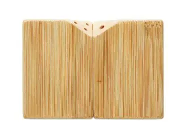 Salero y pimentero de bambú Ecológico...