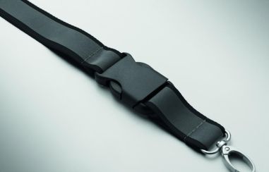 Lanyard RPET reflectante Ecológico...