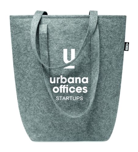 Bolsa compra fieltro RPET Ecológica Personalizada 7MO6185