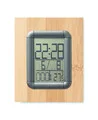 Portabolígrafos bambú con reloj y termómetro - Imagen 4
