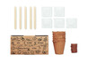 Kit cultivo verduras semillas 5 especies tableta tierra - Imagen 3