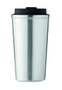 Vaso acero inox reciclado 510ml doble pared tapa antifugas - Imagen 2