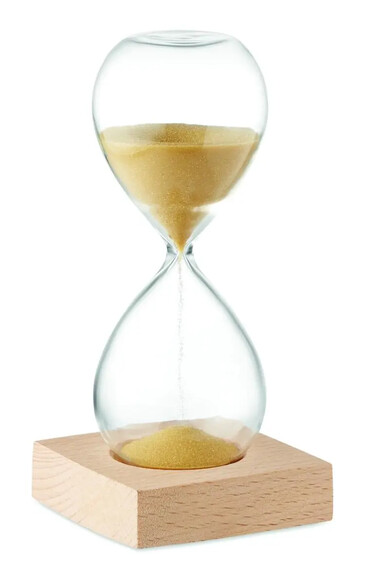 Reloj de arena vidrio borosilicato 5 min