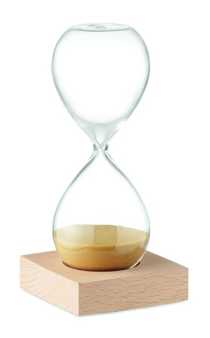 Reloj de arena vidrio borosilicato 5 min