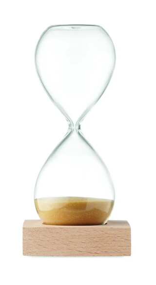 Reloj de arena vidrio borosilicato 5 min