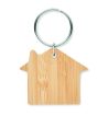 Llavero de bambú con forma de c Ecológico Personalizado 7MO6979 - Imagen 2