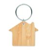 Llavero de bambú con forma de c Ecológico Personalizado 7MO6979 - Imagen 3