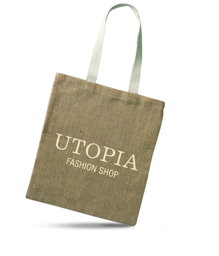 Bolsa yute asas de algodón