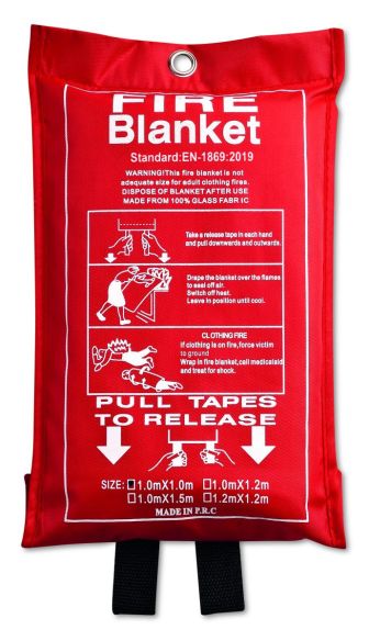 Manta ignífuga 100x95 cm Ecológica Personalizada 7MO8373