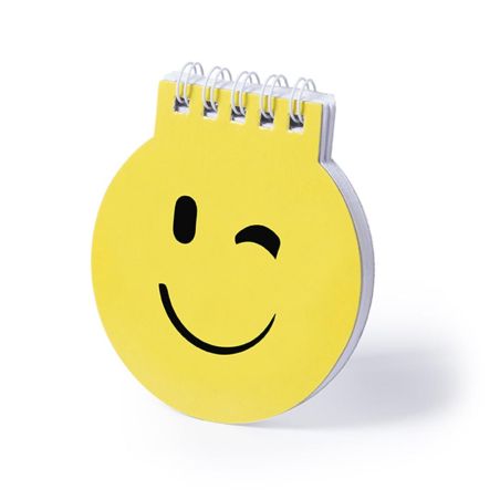 Libreta bolsillo emoji con anillas