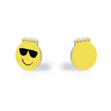 Libreta bolsillo emoji con anillas
