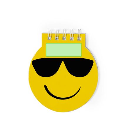 Libreta bolsillo emoji con anillas
