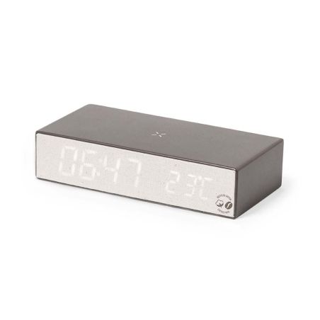 Reloj multifunción fibra café algodón reciclado 10W