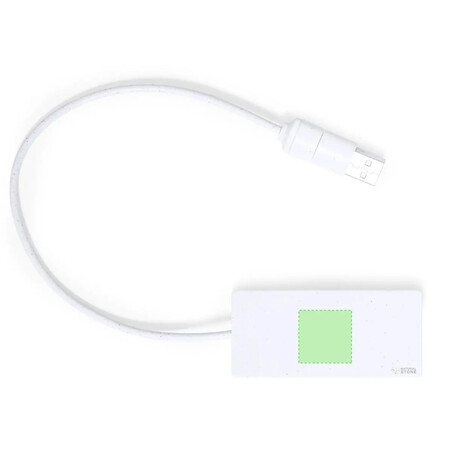 Puerto USB 2.0 piedra natural y ABS