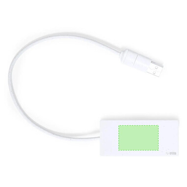 Puerto USB 2.0 piedra natural y ABS