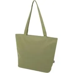 Bolsa Tote con cremallera de material reciclado GRS de 20... - Producto ecológico