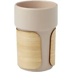 Vaso de 340 ml con funda de bambú Ecológico Personalizado... - Producto ecológico