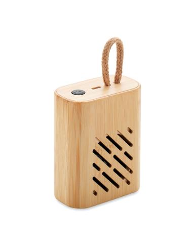 Altavoz inalámbrico bambú 3W