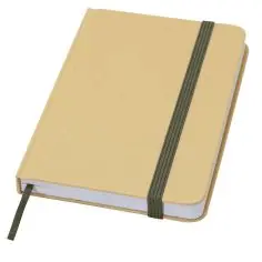 Libreta de tapa dura A6 de material reciclado con páginas... - Producto ecológico