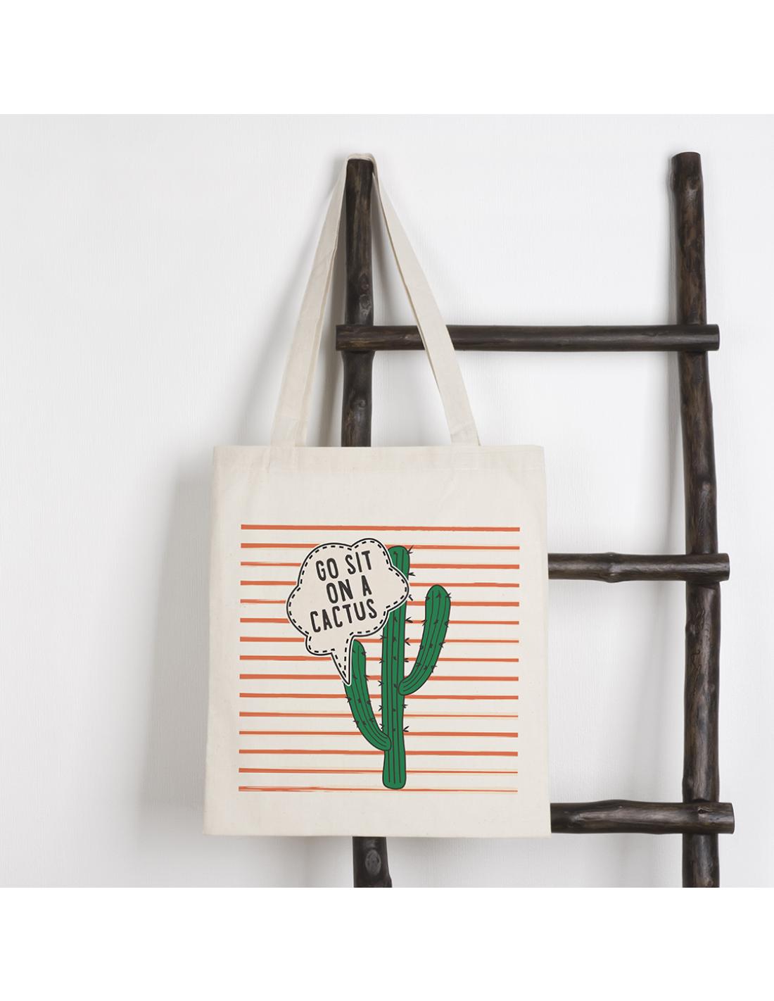 Bolsa natural de tela personalizada Riad - Laduda Publicidad