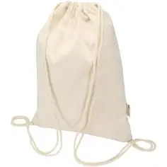 Bolsa con cuerdas de 5 l de algodón reciclado GRS de 180... - Producto ecológico
