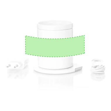 Set calentador tazas cargador inalámbrico cerámica 350ml