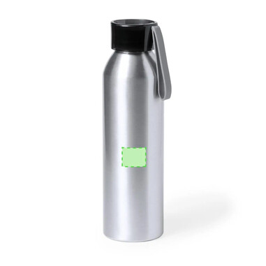 Bidón aluminio reciclado 650 ml acabado mate