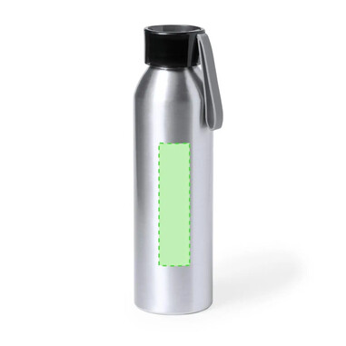 Bidón aluminio reciclado 650 ml acabado mate